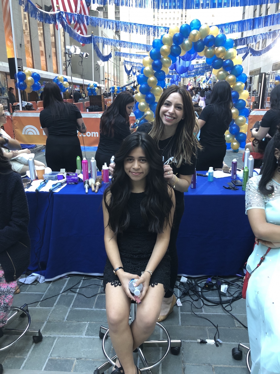 Cherry Blow Dry Bar on TODAY